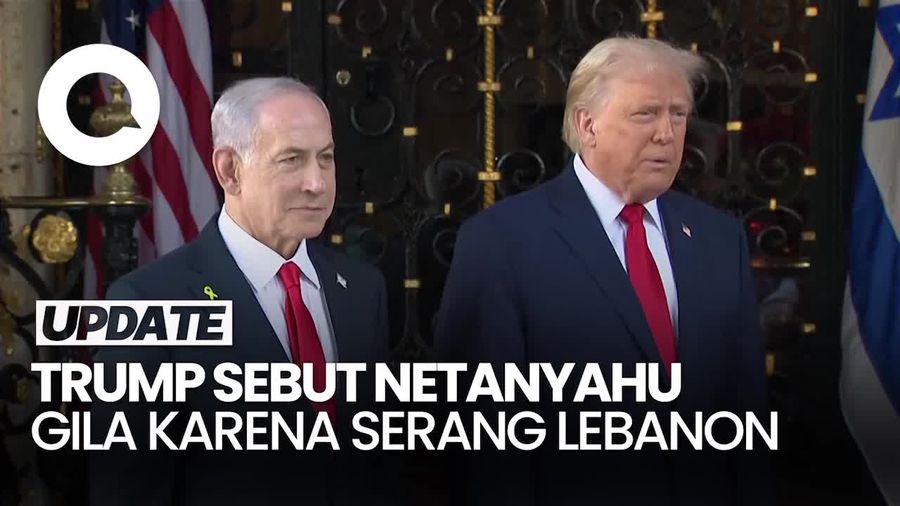 Video: Kesalnya Trump ke Netanyahu Sampai Menyebutnya Sangat Gila
