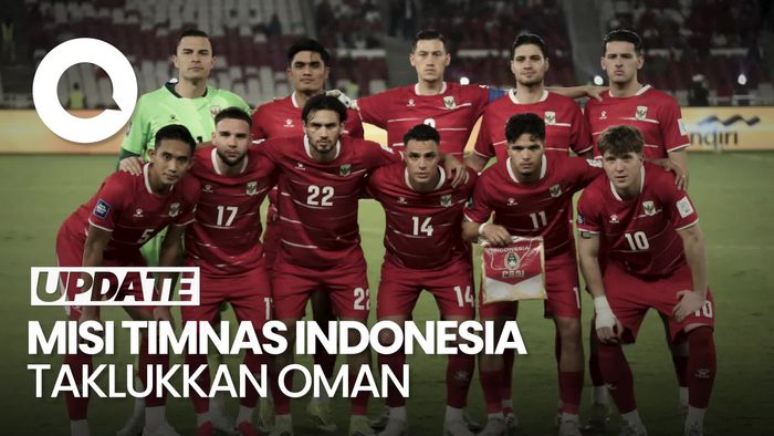Video Head to Head Indonesia Vs Oman: 3 Laga Terakhir, Garuda Belum Menang
