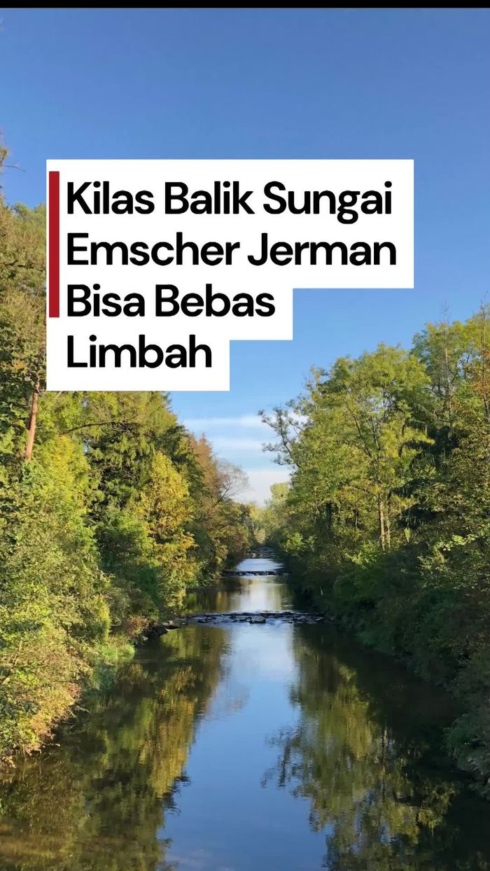 Video: Terobosan Ini Sukses Bikin Sungai Emscher Jerman Sehat Lagi