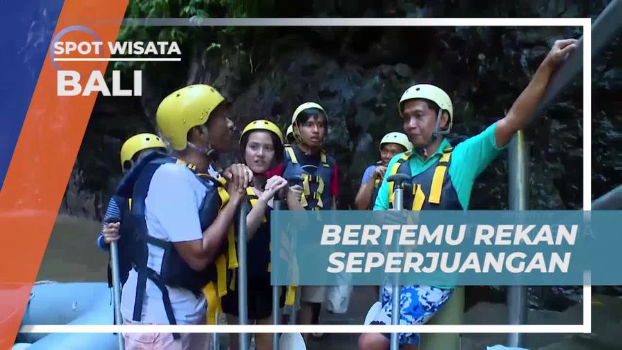 Menyapa Rekan Seperjuangan Di Sungai Uyung, Bali