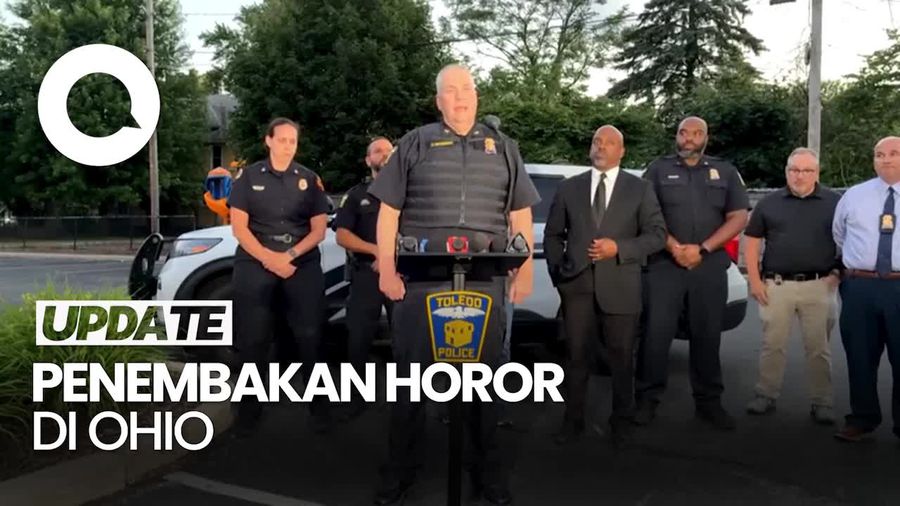 Video: Baku Tembak Dekat Festival di Ohio, 12 Orang Jadi Korban