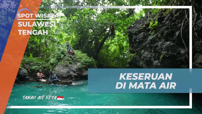 Melakukan Cliff Jumping Seru di Mata Air Paisu Batango, Sulawesi Tengah