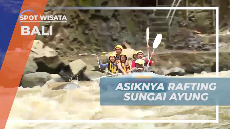 Rafting Menantang di Sungai Ayung, Ubud Bali