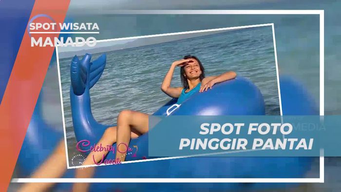 Berburu Spot Foto Instagramable di Pesisir Pantai Pulau Siladen, Manado