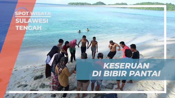 Tari Doro Penuh Semangat di Pantai Beta, Sulawesi Tengah