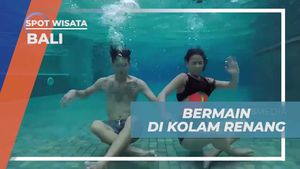 Seru-seruan Berenang di Kolam Renang Ubud, Bali