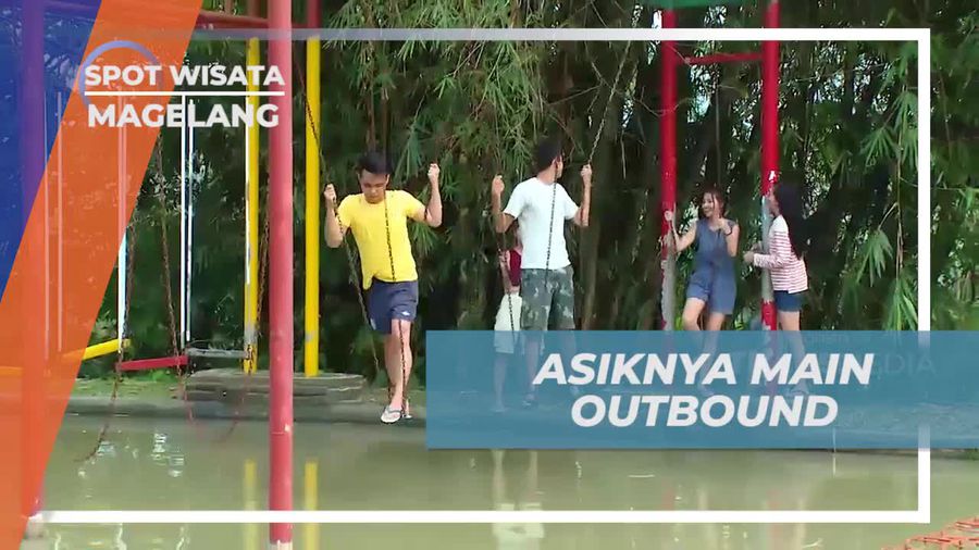 Serunya Bermain Outbound di Magelang