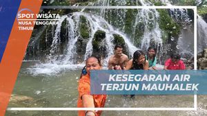 Merasakan Kesegaran Air Terjun Mauhalek di Nusa Tenggara Timur