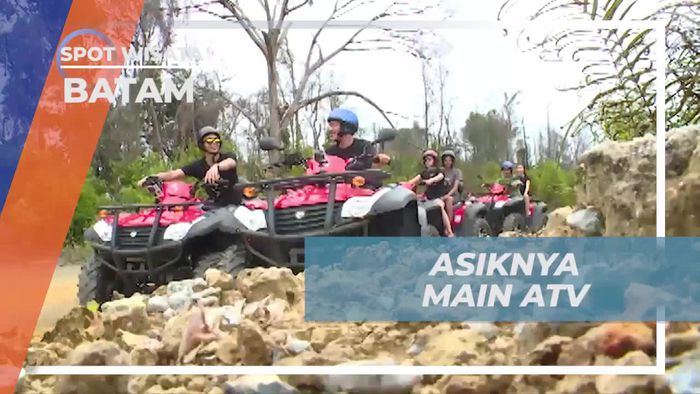 Menaklukkan Medan ATV di Nongsa, Batam