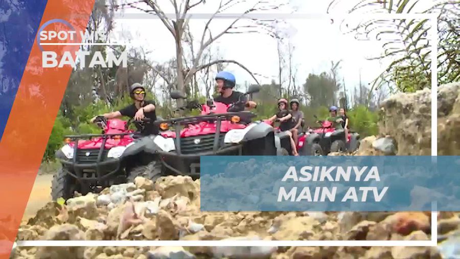 Menaklukkan Medan ATV di Nongsa, Batam