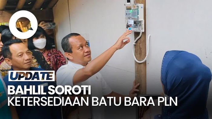 Video Bahlil Kaget Persediaan Batu Bara PLN Hampir Habis di Bulan Juni