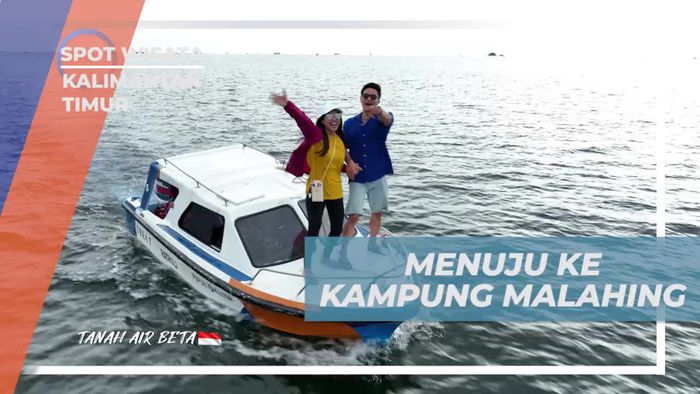 Menuju Kampung Malahing untuk Berburu Teripang dengan Kapal di Kalimantan Timur 