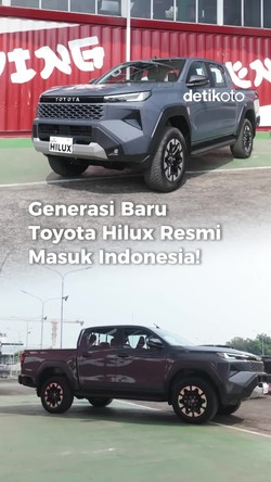 Video Generasi Baru Toyota Hilux Resmi Masuk Indonesia!
