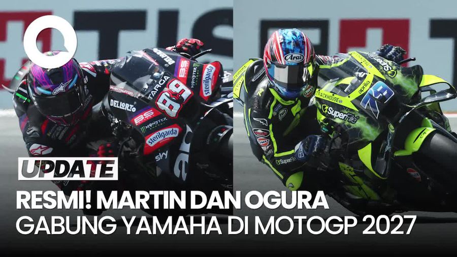 Video Jorge Martin dan Ai Ogura Jadi Pebalap Yamaha Tahun Depan
