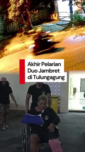Video Duo Jambret yang Bikin Resah Pedagang Pasar di Tulungagung Diciduk