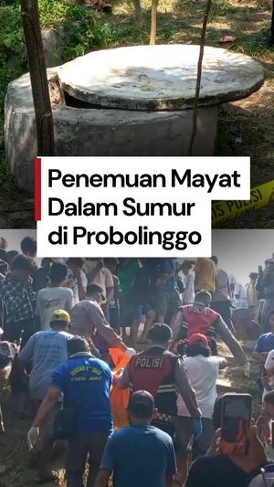 Video: Heboh Warga Probolinggo Temukan Mayat di Dalam Sumur
