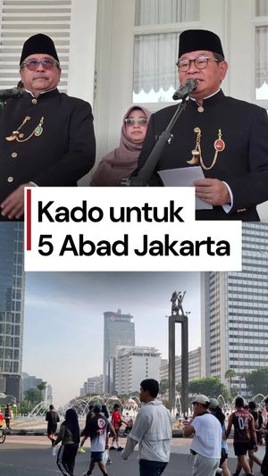 Video Pramono untuk 5 Abad Jakarta: Transum Rp 1-Tempat Wisata Gratis 5 Hari