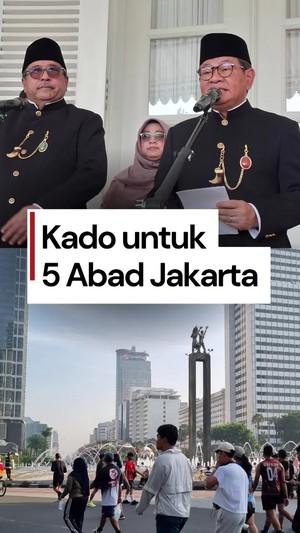 Video Pramono untuk 5 Abad Jakarta: Transum Rp 1-Tempat Wisata Gratis 5 Hari