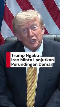 Video Trump Klaim Iran Minta Berunding: Tapi Gencatan Senjata Berakhir!