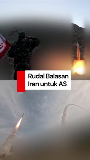 Video Detik-detik Iran Luncurkan Rudal Balasan Atas Serangan AS