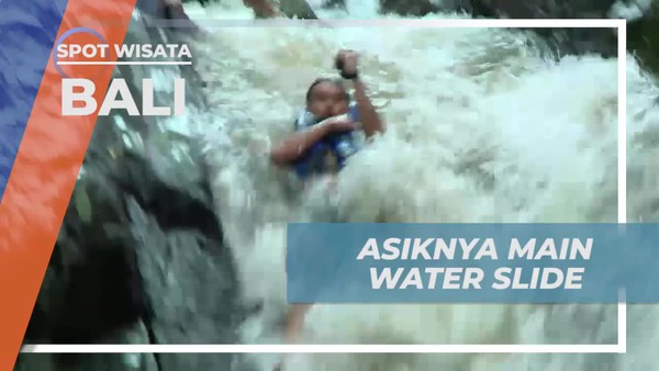 Adrenalin Tertantang dengan Water Slide di Bali