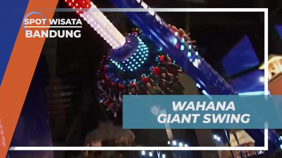 Menguji Nyali di Giant Swing yang Menegangkan di Bandung