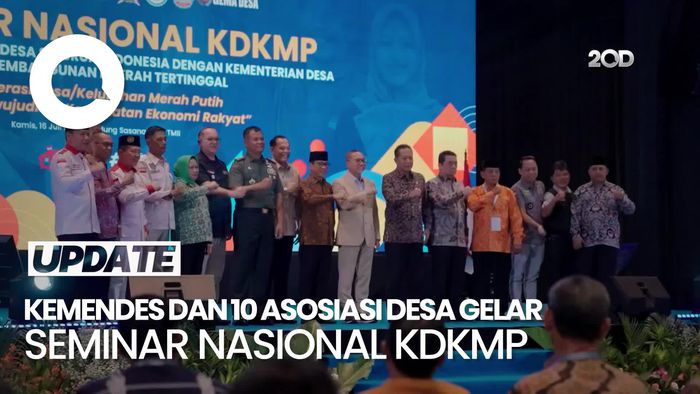 Kemendes dan 10 Asosiasi Desa Gelar Seminar Nasional KDKMP