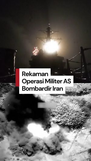 Video: AS Rilis Rekaman Terbaru saat Bombardir Iran