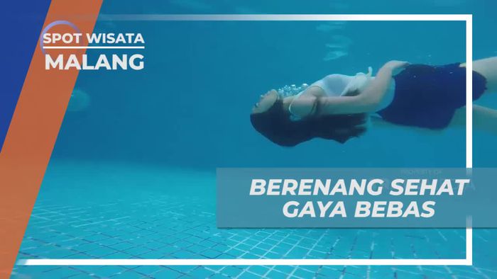 Berenang Sehat dengan Gaya Bebas di Kolam Hotel di Malang