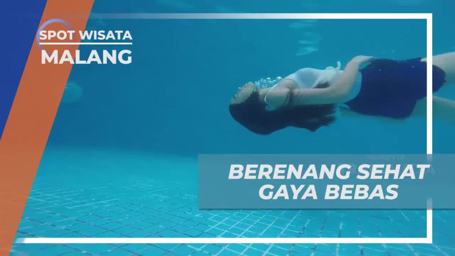 Berenang Sehat dengan Gaya Bebas di Kolam Hotel di Malang