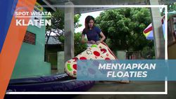 Menyiapkan Floaties untuk Keseruan di Umbul Kapiler, Klaten
