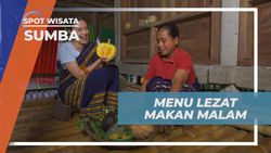 Mengolah Makanan Khas Rowe Kariwa untuk Makan Malam di Sumba