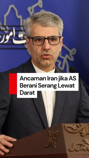 Video: Iran Tebar Ancaman jika AS Berani Lancarkan Serangan Darat
