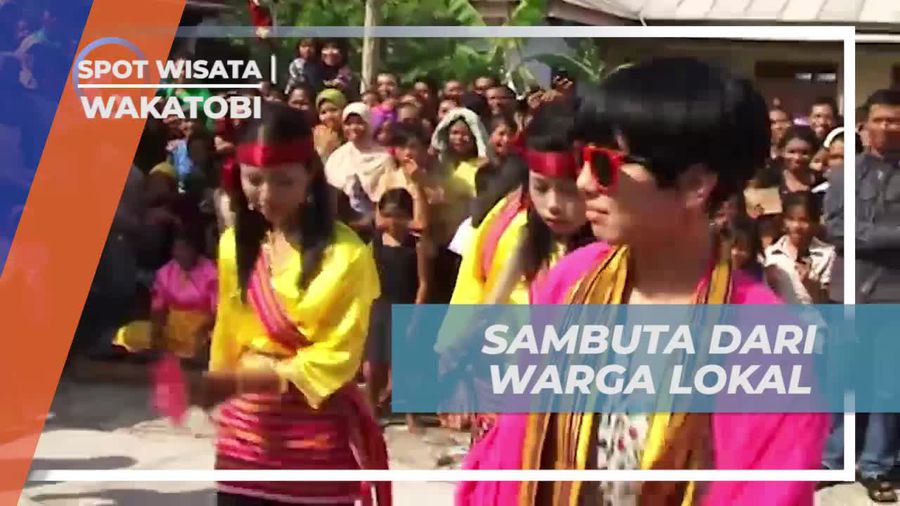 Nikmati Tarian Daerah yang Memukau dari Warga Lokal di Wakatobi