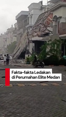 Video: Sederet Fakta Ledakan di Perumahan Elite Medan