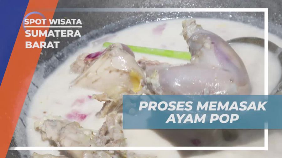 Memulai Proses Memasak Ayam Pop dengan Rasa Antusias di Sumatera Barat