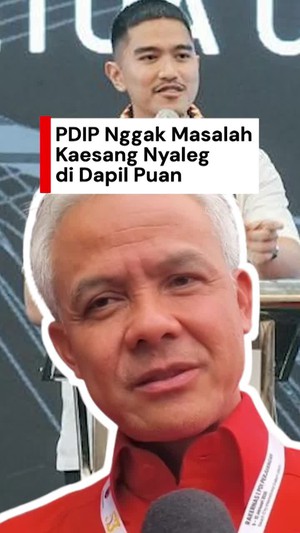 Video Kaesang Mau Nyaleg di Dapil Puan, Ganjar: Saya Masih Yakin Kandang Banteng