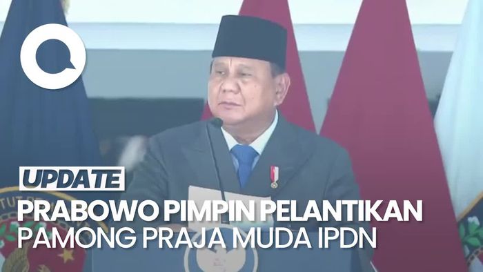 Video Pesan Prabowo di Pelantikan Pamong Praja Muda IPDN