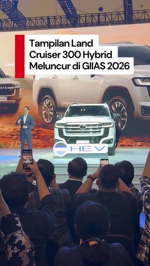 Video: Land Cruiser 300 Hybrid Meluncur di GIIAS 2026, Dijual Mulai Rp 2,7 M