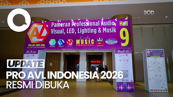 PRO AVL Indonesia 2026 Resmi Dibuka, Hadirkan Teknologi Audio Visual Terkini