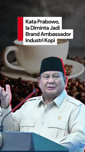 Video Prabowo: Saya Diminta Jadi Brand Ambassador Kopi Jika Turun dari Presiden