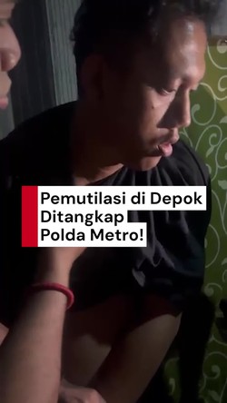 Video: Saepul Pemutilasi di Depok Ditangkap Saat Kabur ke Pandeglang!