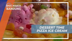 Menikmati Keunikan Dessert Pizza Ice Cream di Bandung