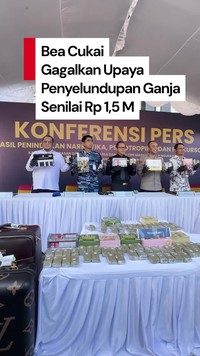 Video: Bea Cukai Bali Gagalkan Penyelundupan 10 kg Ganja oleh 2 WN Bali
