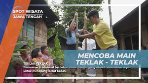 Mencoba Sensasi Permainan Teklak - Teklak, Jawa Tengah
