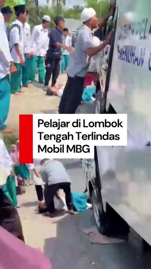 Video: Mobil MBG Lindas Pelajar di Lombok Tengah