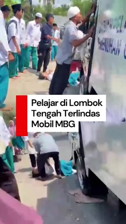 Video: Mobil MBG Lindas Pelajar di Lombok Tengah