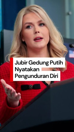 Video: Jubir Gedung Putih Mengundurkan Diri