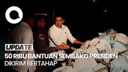  Video: Bantuan Gempa NTT, 50 Ribu Paket Sembako Presiden Mulai Disalurkan