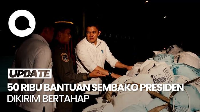  Video: Bantuan Gempa NTT, 50 Ribu Paket Sembako Presiden Mulai Disalurkan